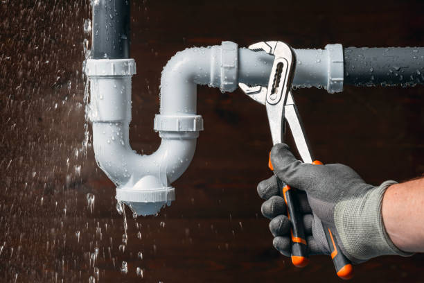 Professional Drain Cleaning technician working in Burlington, TX